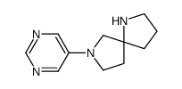 7-pyrimidin-5-yl-1,7-diazaspiro[4.4]nonane Structure