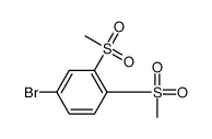 4-bromo-1,2-bis(methylsulfonyl)benzene结构式