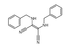 2,3-bis(benzylamino)but-2-enedinitrile Structure