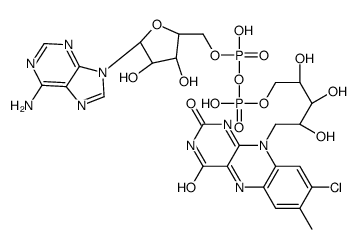 8-chloro-FAD结构式