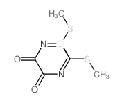 N,N-bis(chloro-methylsulfanyl-methylidene)oxamide结构式