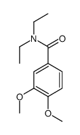 N,N-diethyl-3,4-dimethoxybenzamide Structure