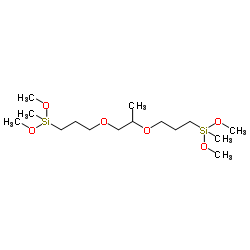 Bis[3-(methyldimethoxysilyl)propyl]-terminated polypropylene glycol structure