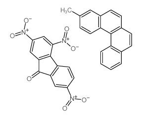 3-methylbenzo[c]phenanthrene,2,4,7-trinitrofluoren-9-one结构式