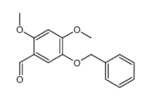 2,4-dimethoxy-5-phenylmethoxybenzaldehyde结构式