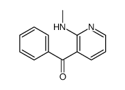 [2-(methylamino)pyridin-3-yl]-phenylmethanone结构式