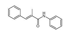 α-Methylzimtsaeureanilid结构式