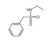 N-ethyl-1-phenylmethanesulfonamide Structure