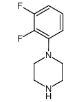 1-(2,3-difluorophenyl)piperazine结构式