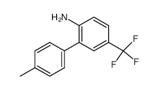 4'-methyl-5-trifluoromethyl-biphenyl-2-amine结构式