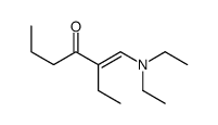 3-(diethylaminomethylidene)heptan-4-one结构式