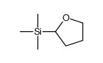 trimethyl(oxolan-2-yl)silane结构式