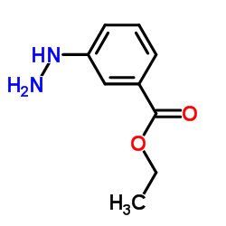 3-肼基苯甲酸乙酯结构式