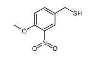 3-nitro-4-methoxybenzyl mercaptan Structure