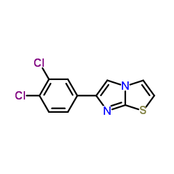 6-(3,4-Dichlorophenyl)imidazo[2,1-b][1,3]thiazole Structure