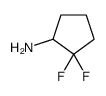 2,2-二氟环戊烷胺结构式