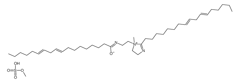 (all-Z)-2-(heptadeca-8,11-dienyl)-4,5-dihydro-1-methyl-1-[2-[(octadeca-9,12-dienoyl)amino]ethyl]-1H-imidazolium methyl sulphate picture