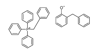 benzyltriphenylphosphonium, salt with 2-benzylphenol (1:1) Structure