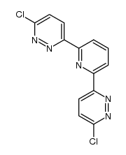 2,6-bis(6-chloropyridazin-3-yl)pyridine结构式