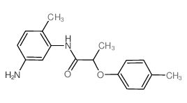 N-(5-Amino-2-methylphenyl)-2-(4-methylphenoxy)-propanamide结构式