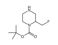 tert-butyl 2-(fluoromethyl)piperazine-1-carboxylate picture