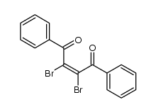 (Z)-2,3-dibromo-1,4-diphenylbut-2-ene-1,4-dione Structure