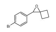 2-(4-bromophenyl)-1-oxaspiro[2.3]hexane Structure