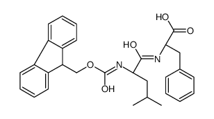 (2R)-2-[[(2S)-2-(9H-fluoren-9-ylmethoxycarbonylamino)-4-methylpentanoyl]amino]-3-phenylpropanoic acid结构式