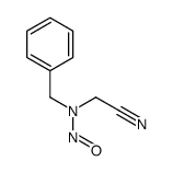 N-benzyl-N-(cyanomethyl)nitrous amide结构式