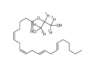 2-Arachidonyl Glycerol-d5 structure