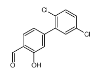 4-(2,5-dichlorophenyl)-2-hydroxybenzaldehyde Structure