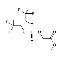 methyl 2-[bis(2,2,2-trifluoroethoxy)phosphoryloxy]acetate Structure