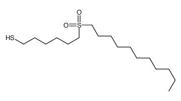 6-undecylsulfonylhexane-1-thiol Structure