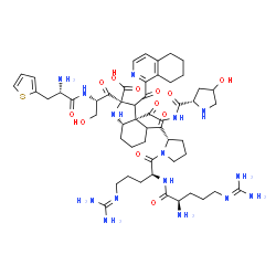 HOE 140, desArg(10)-结构式