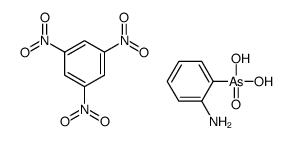 (2-aminophenyl)arsonic acid,1,3,5-trinitrobenzene Structure