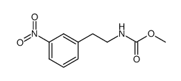 2-3-nitrophenylethylcarbamic acid methyl ester Structure