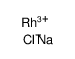 sodium,trichlororhodium Structure