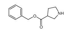 pyrrolidine-3-carboxylic acid benzyl ester Structure