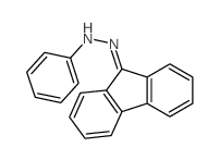 9H-Fluoren-9-one,2-phenylhydrazone结构式