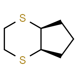 5H-Cyclopenta-p-dithiin,hexahydro-,cis-(8CI) structure