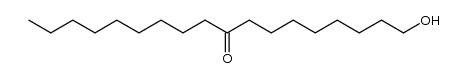 1-hydroxy-9-octadecanone结构式