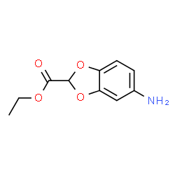 1,3-Benzodioxole-2-carboxylicacid,5-amino-,ethylester(9CI) structure