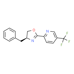 (S)-4-苄基-2-(5-(三氟甲基)吡啶-2-基)-4,5-二氢噁唑图片