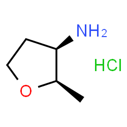 Cis-2-Methyltetrahydrofuran-3-Amine Hydrochloride structure