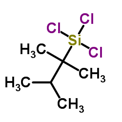 Trichloro(2,3-dimethyl-2-butanyl)silane structure