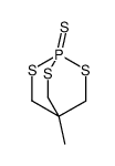 4-Methyl-2,6,7-trithia-1-phosphabicyclo[2.2.2]octane1-sulfide结构式