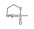 2-methylsulfonylsulfanylethanamine Structure