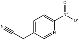 2-(6-Nitropyridin-3-yl)acetonitrile结构式
