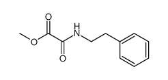 methyl 2-oxo-2-(phenethylamino)acetate Structure