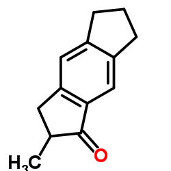 2-Methyl-3,5,6,7-tetrahydro-s-indacen-1(2H)-one structure